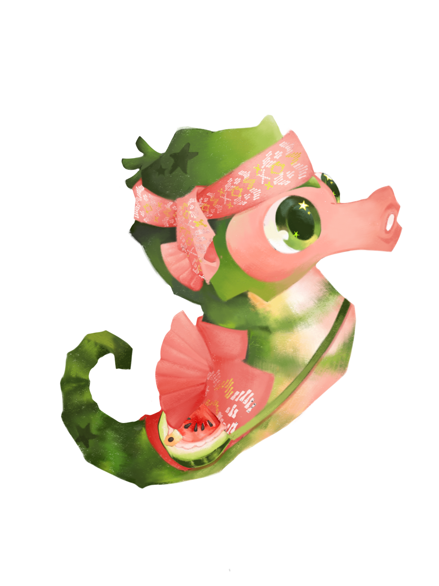 Maskot Seahorse